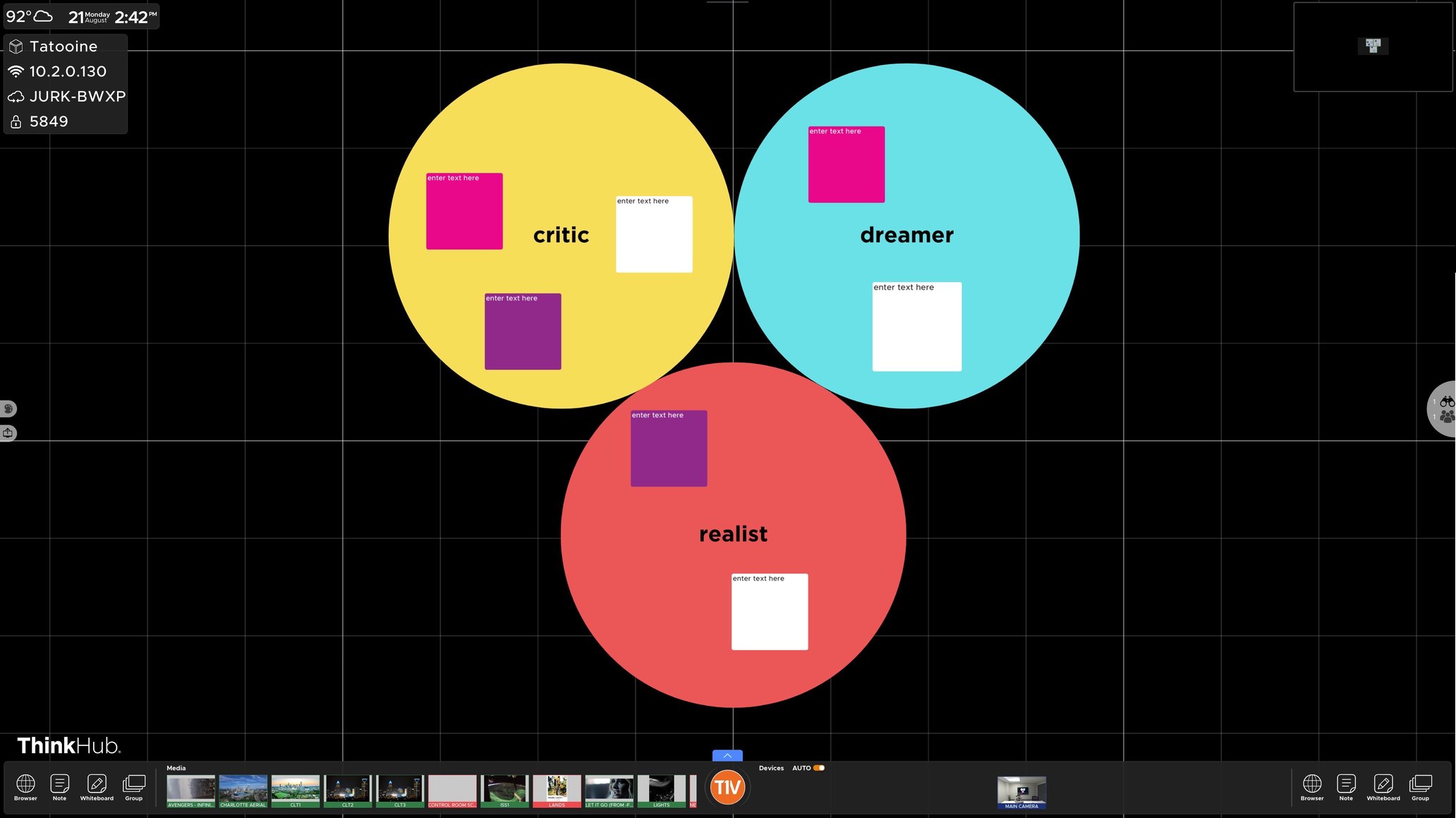 ThinkHub Template Disney Creative Strategy
