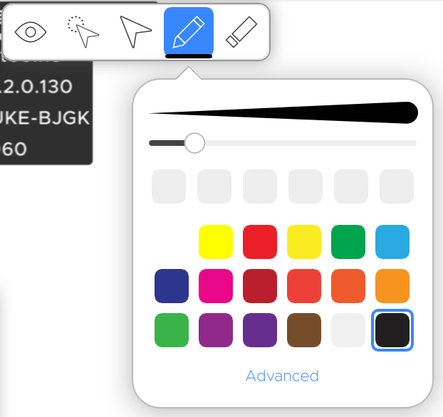 Thinkhub Icon How do I draw and annotate on ThinkHub from my laptop?